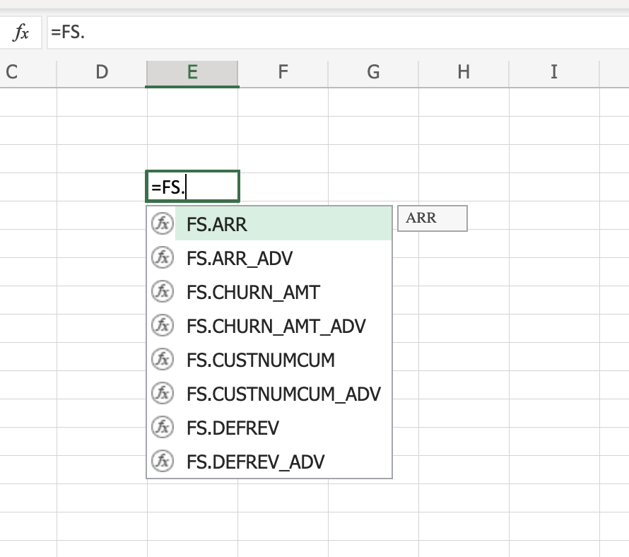 Custom functions